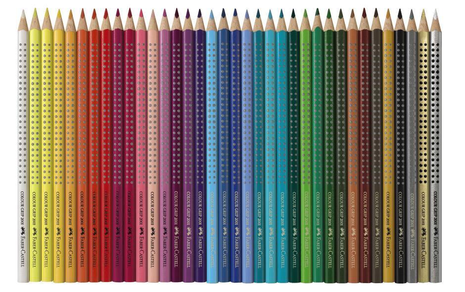 Faber-Castell Aquarellfarbstifte – 36 Farben, im Metalletui, Ø 3 mm, dreikantig, FSC