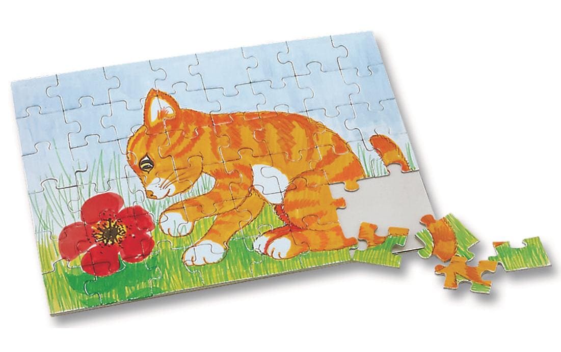 Folia Puzzle – A4 – 48 Teile – Weiss