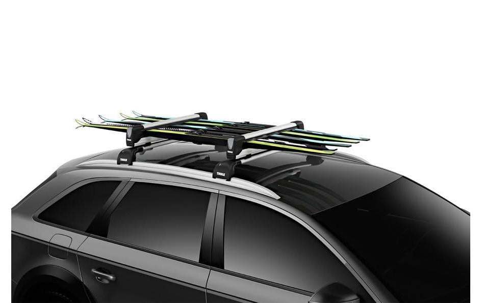 Thule Skiträger SnowPack Extender – für Thule WingBar, SlideBar & SquareBar – 87 × 7 × 14 cm