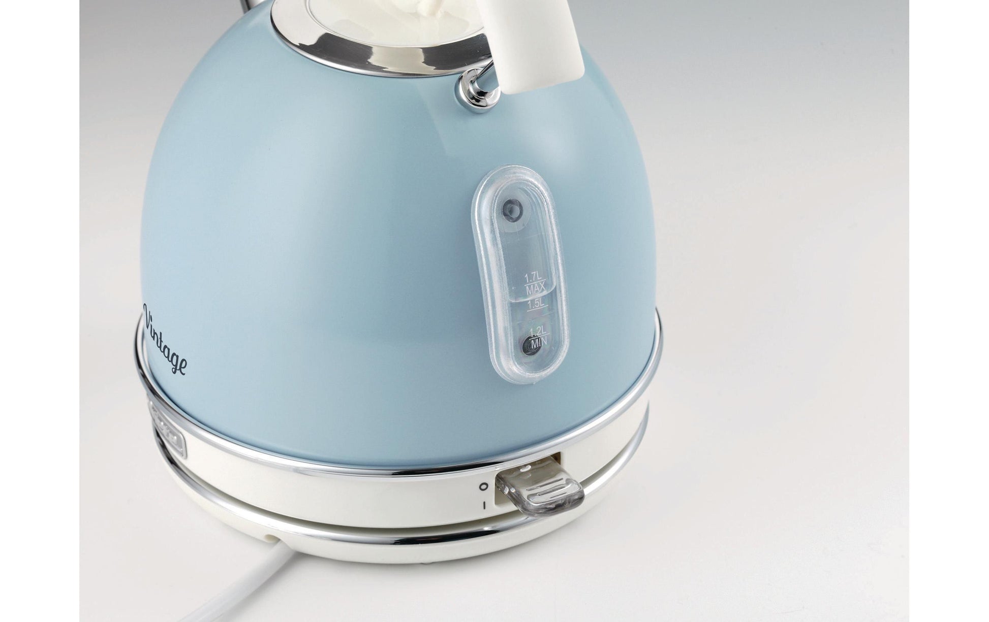 Ariete Wasserkocher – 1,7 l, Edelstahl, Blau, ARI-2877-BL
