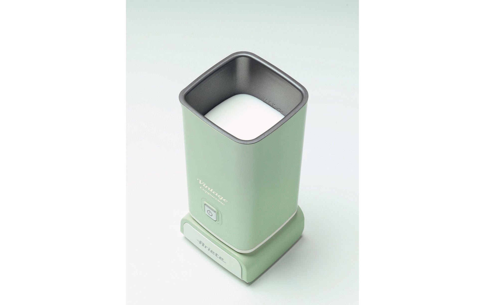 Ariete Milchaufschäumer ARI-2878-GR – 250 ml, Heiss & Kalt – grün