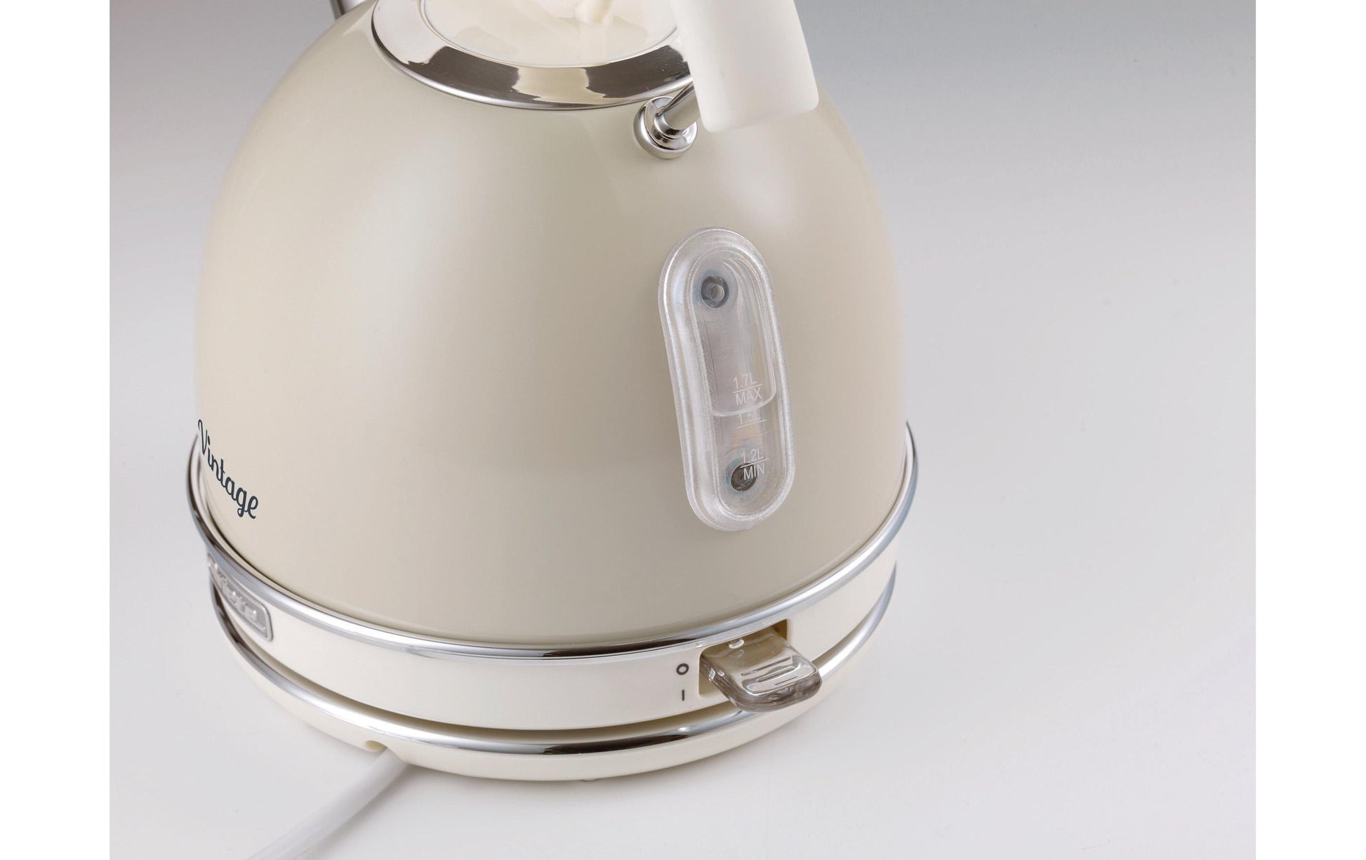 Ariete Wasserkocher – 1,7 l, Edelstahl, Beige, 2877/03