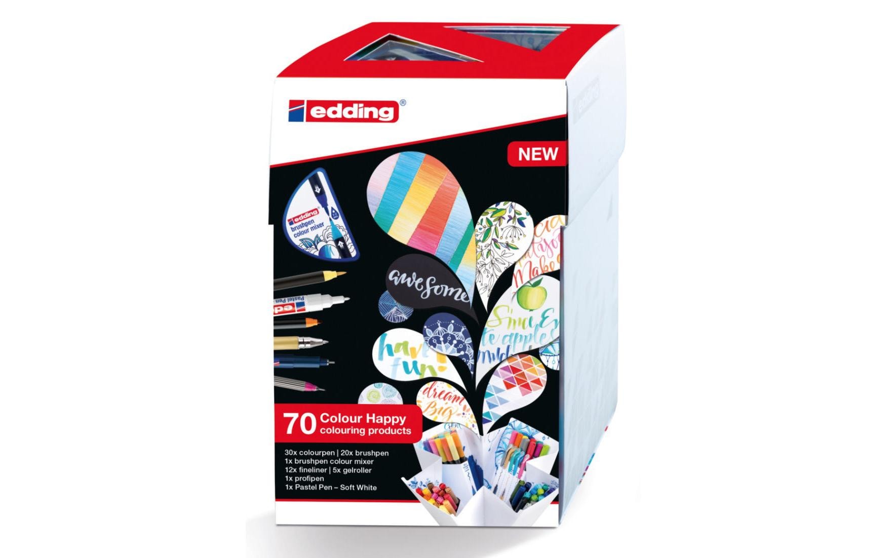 Edding Filzstifte, 69 Stk.