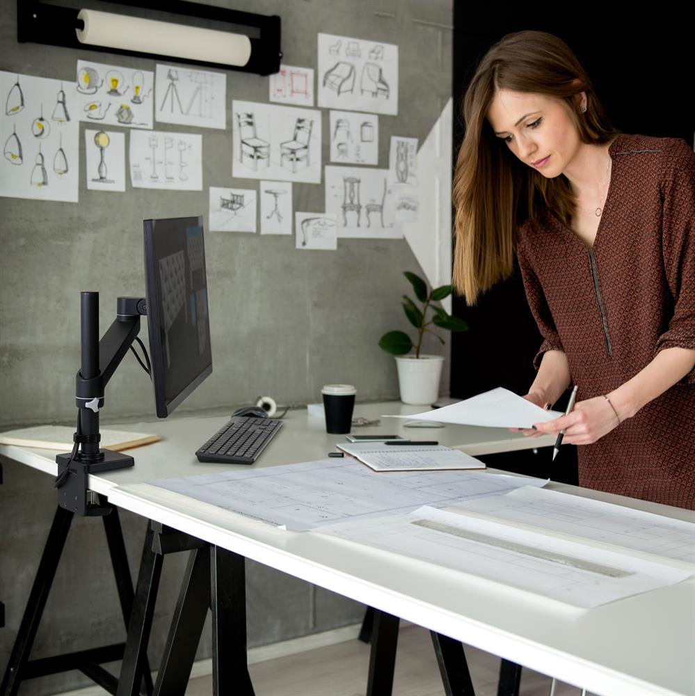 Ergotron NX – Monitorhalterung – bis 34", schwarz