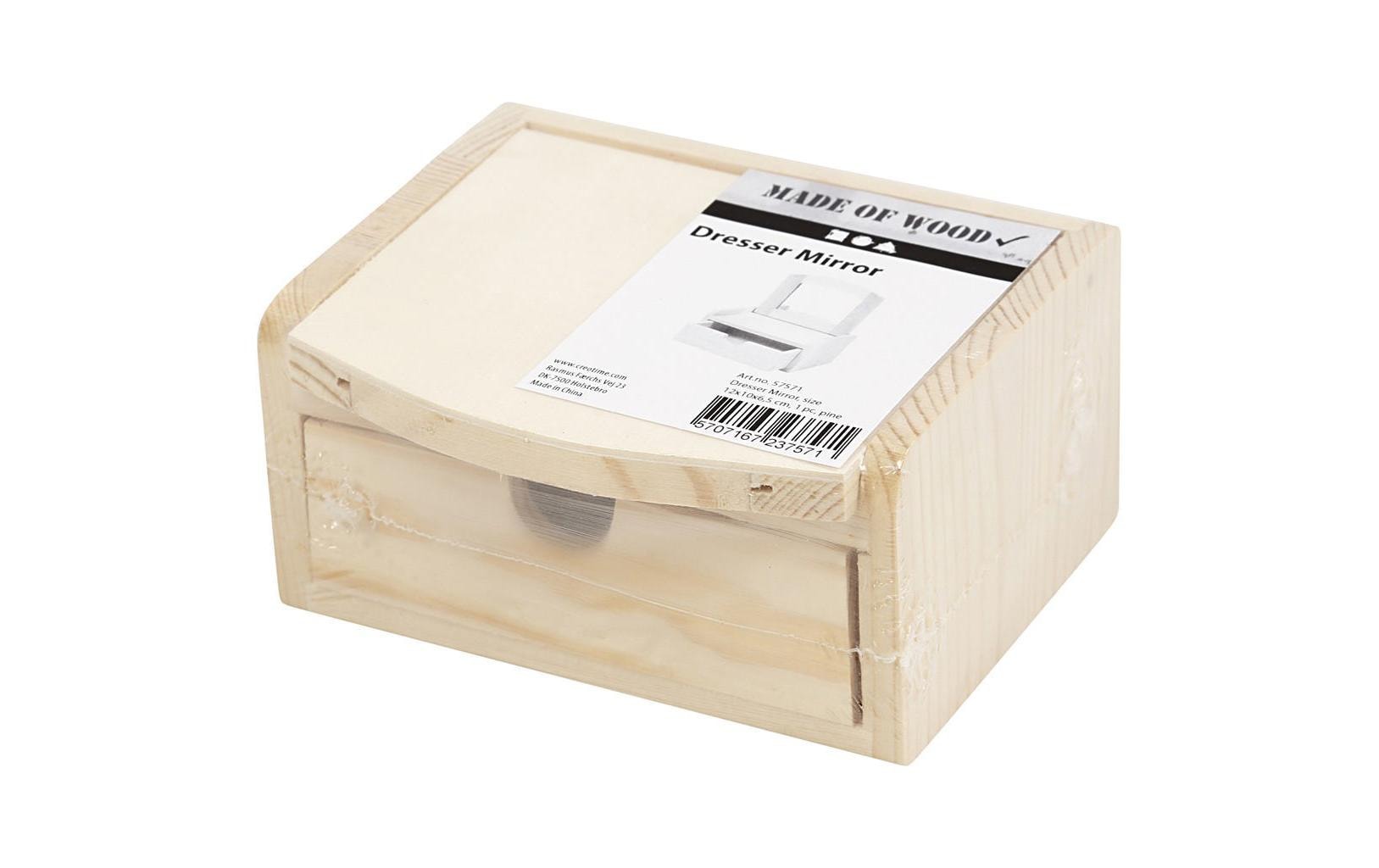 Creativ Company Kommode – 6,5 × 12 × 10 cm – Kiefer, braun
