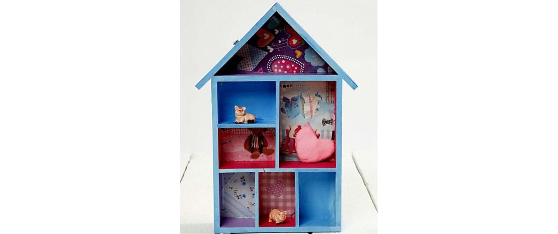 Creativ Company Ablageschale – Holz – Braun – 220 × 300 × 35 mm