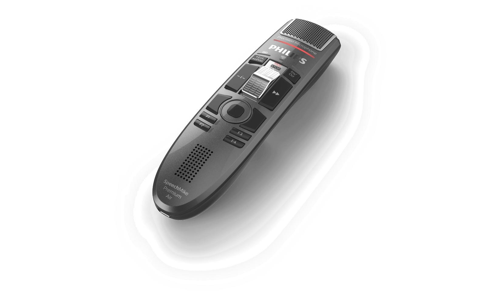 Philips SpeechMike Premium Air SMP4010 – Diktiergerät, USB & Micro-USB, Anthrazit
