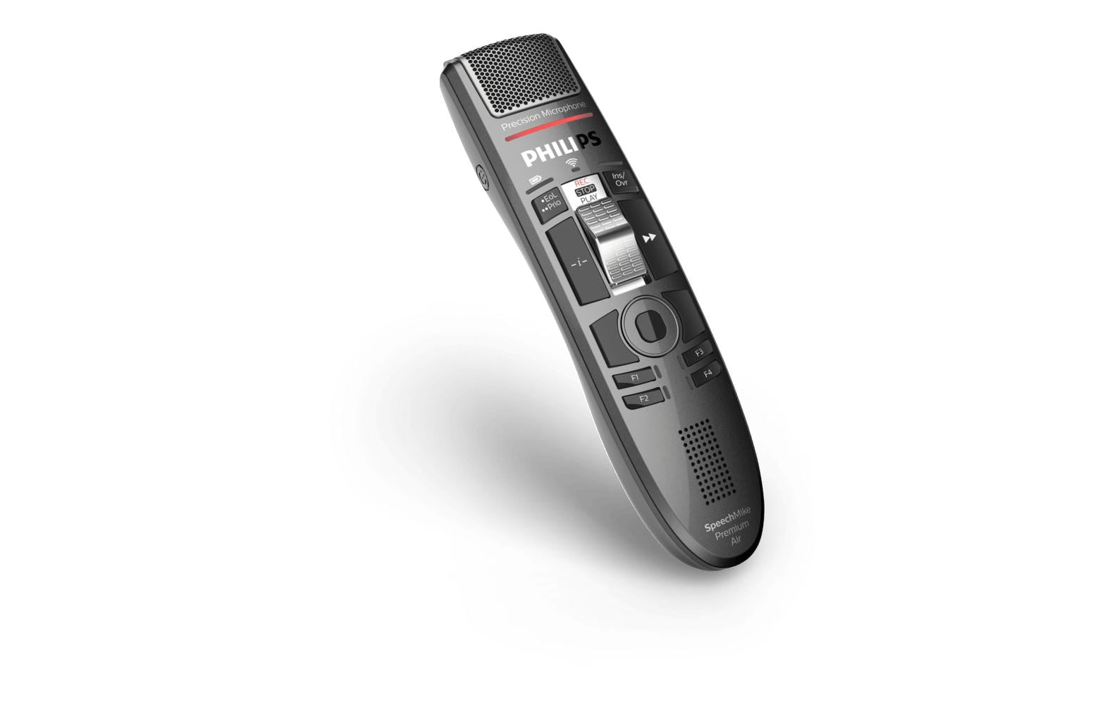 Philips SpeechMike Premium Air SMP4010 – Diktiergerät, USB & Micro-USB, Anthrazit