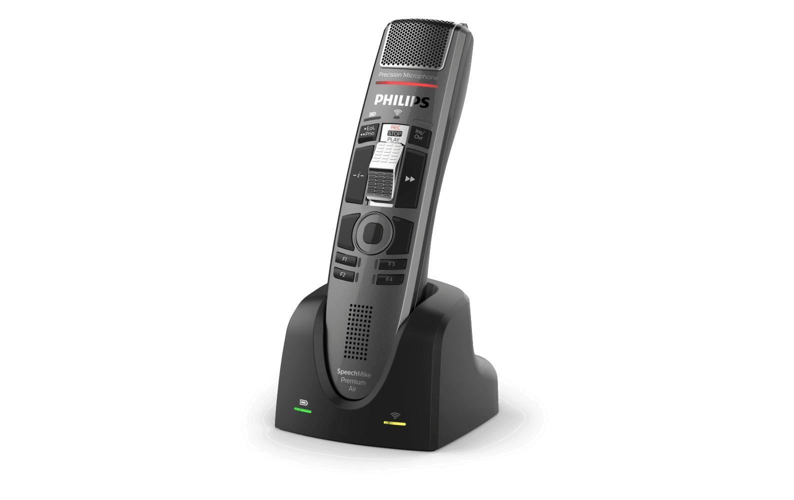 Philips SpeechMike Premium Air SMP4010 – Diktiergerät, USB & Micro-USB, Anthrazit