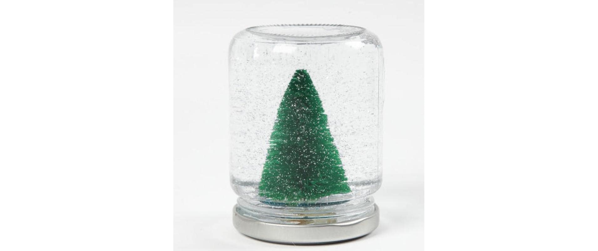 Creativ Company Glasbehälter – 6er Set, 370 ml, Ø 7,5 cm, Glas, Transparent, mit Edelstahl-Deckel