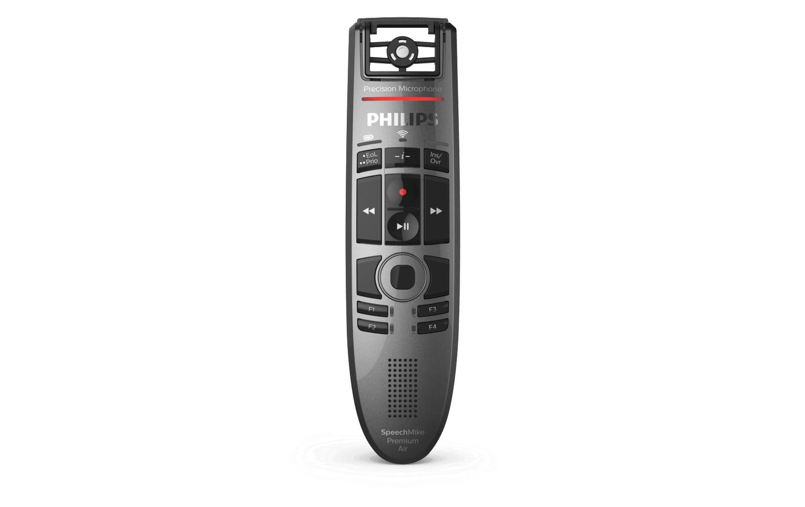 Philips SpeechMike Premium Air SMP4000 – Diktiergerät, USB, für ACC4000 Dockingstation, schwarz