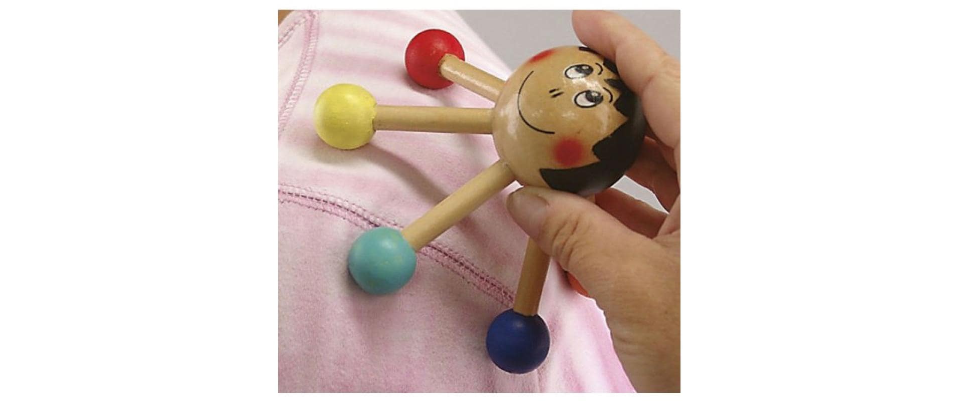 Creativ Company Massagebürste – Ahorn – 13 × 10 cm