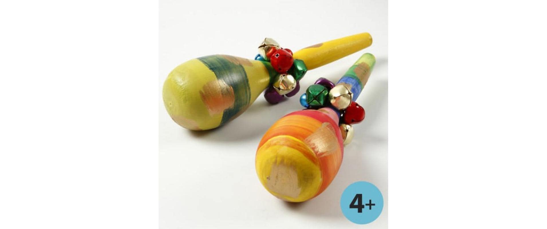 Creativ Company Glöckchen, Ø 10/14 mm, mehrfarbig, 24 Stk