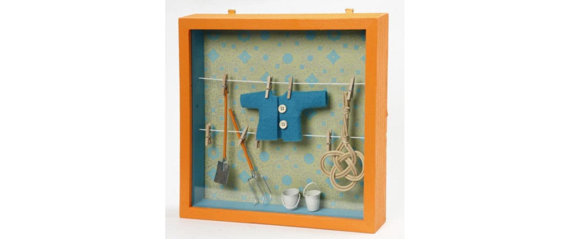 Creativ Company Bilderrahmen – für 23 × 23 cm – Holz, braun