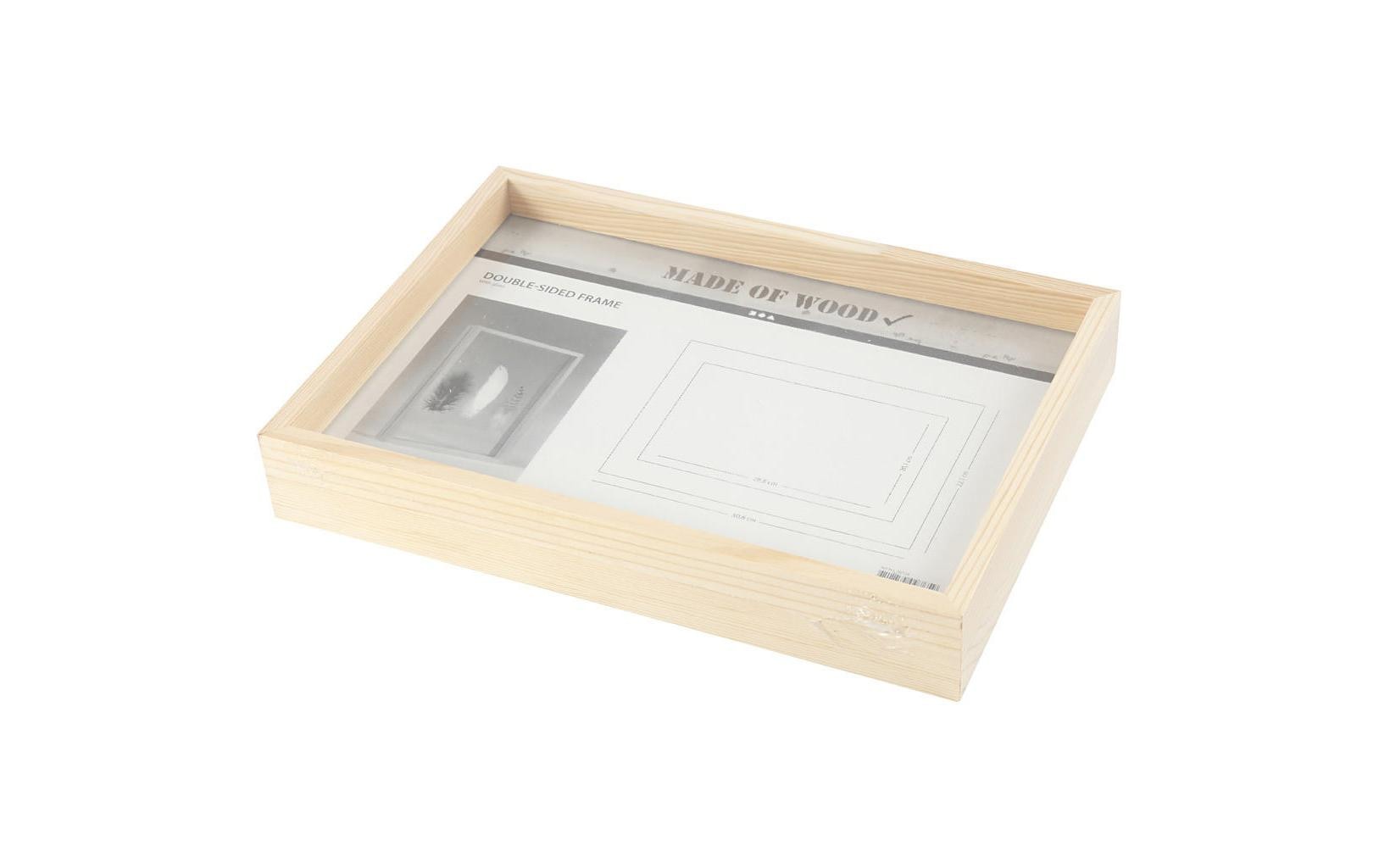 Creativ Company Bilderrahmen – für 22,1 × 30,8 cm – Holz, Braun