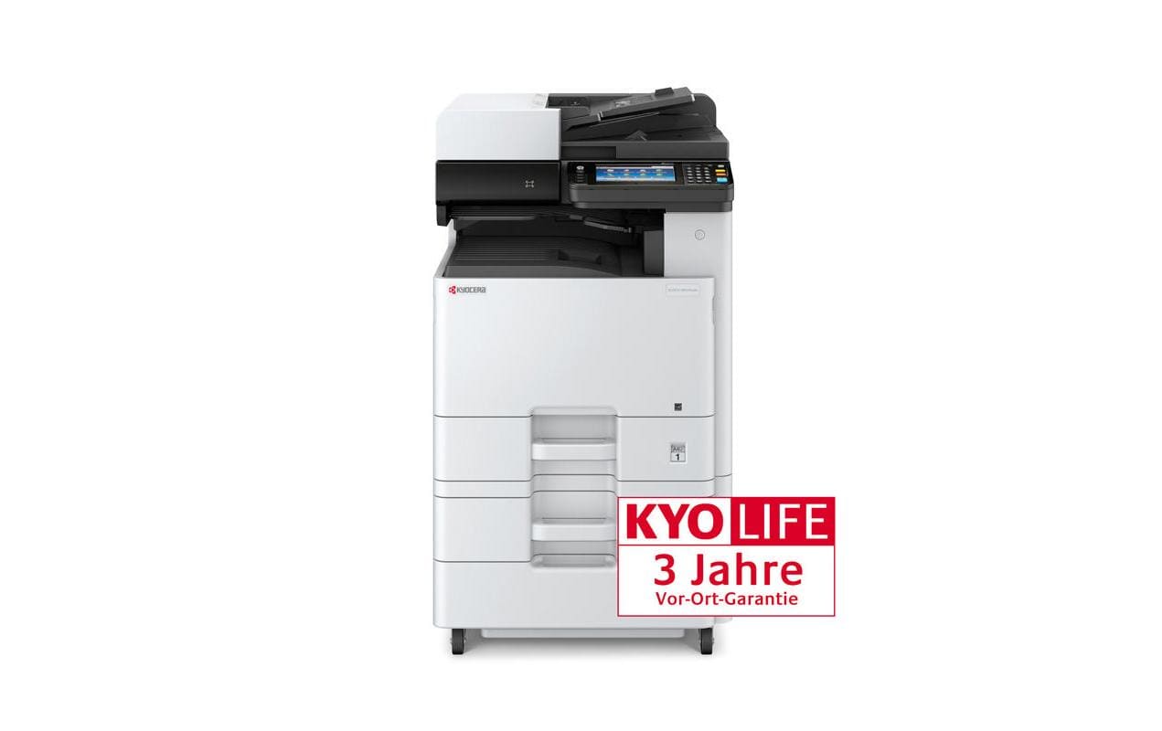 Kyocera M8130CIDN/KL3 – Farbiges Laser-MFP A3, 3-in-1 – USB – Duplex, Duplex-ADF – 30 ppm S/W, 30 ppm Farbe