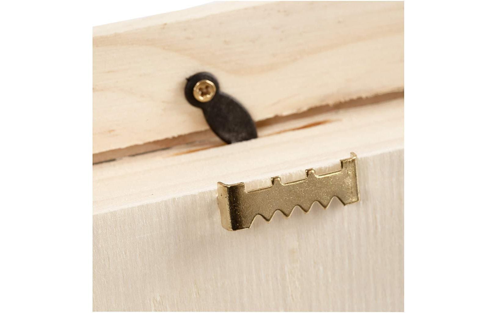 Creativ Company Bilderrahmen – 23,2 × 18,2 × 2,5 cm – Paulownia-Sperrholz & Glas, Braun