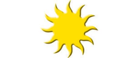 URSUS Raupe Sunny – Motivstanzer, Ø 9,5 mm (5×), Ø 12,7 mm (1×), farbig sortiert, 6er Set