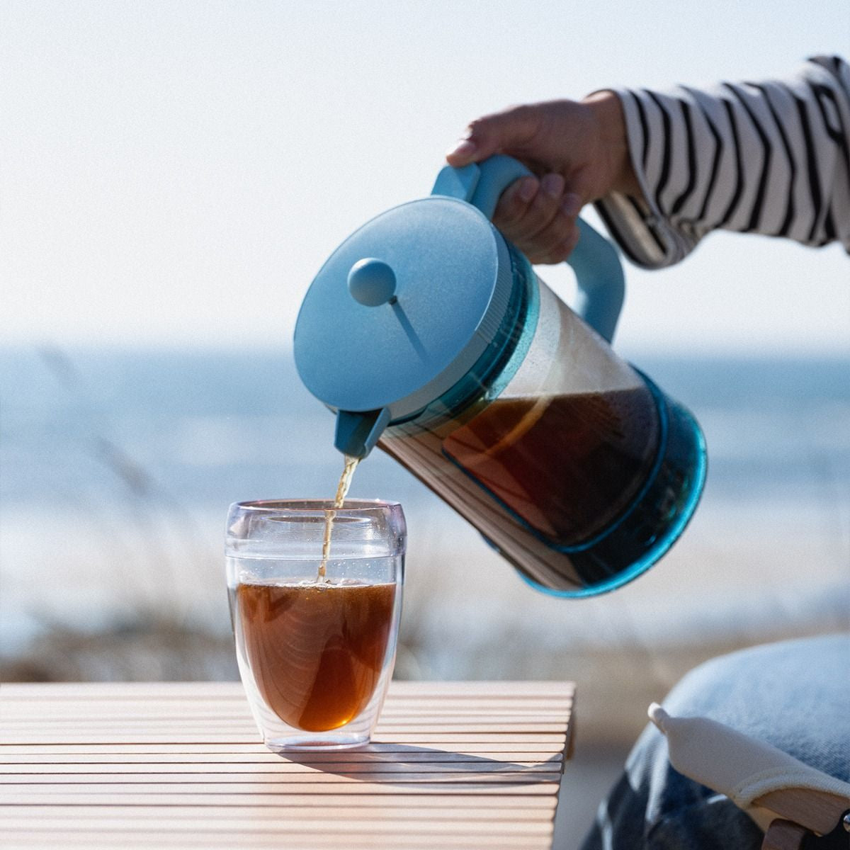 Bodum French Press / Kaffeebereiter – 1,5 l, 12 Tassen, Kunststoff/Edelstahl