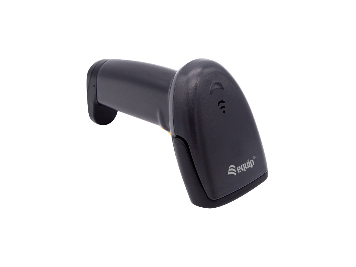 Equip 1D Kabelgebundener USB-Barcodescanner, IP54, mit Ständer, für Windows, Android, iOS