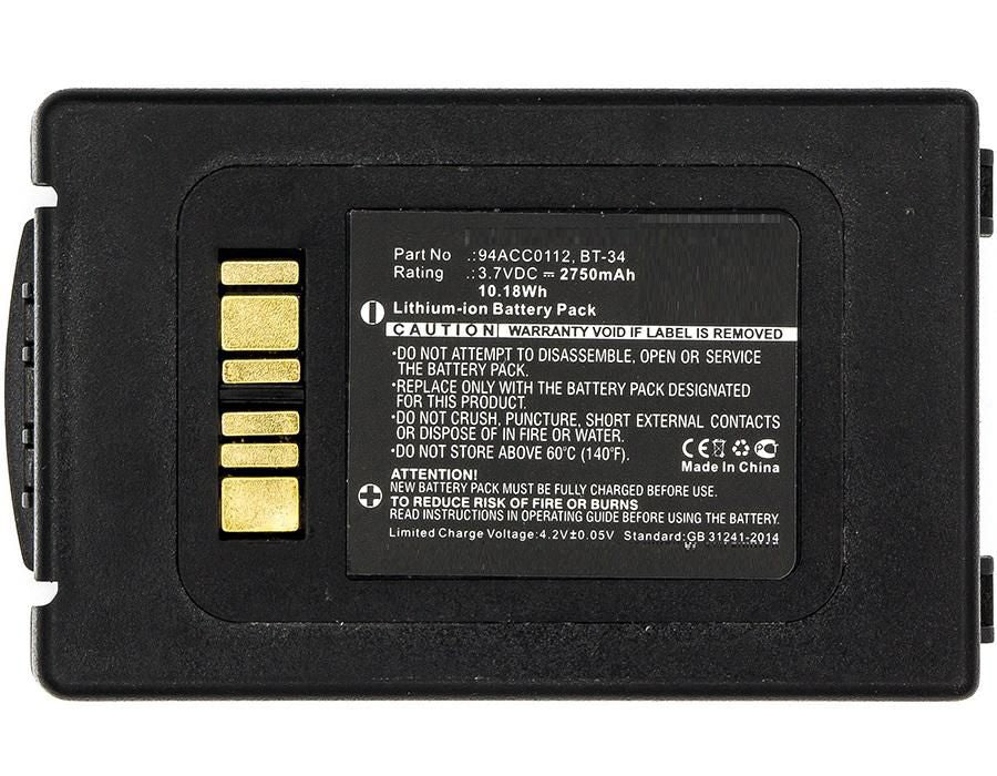 CoreParts Akku Li-Ion 3,7 V 2750 mAh, 10,0 Wh – für Datalogic ELF
