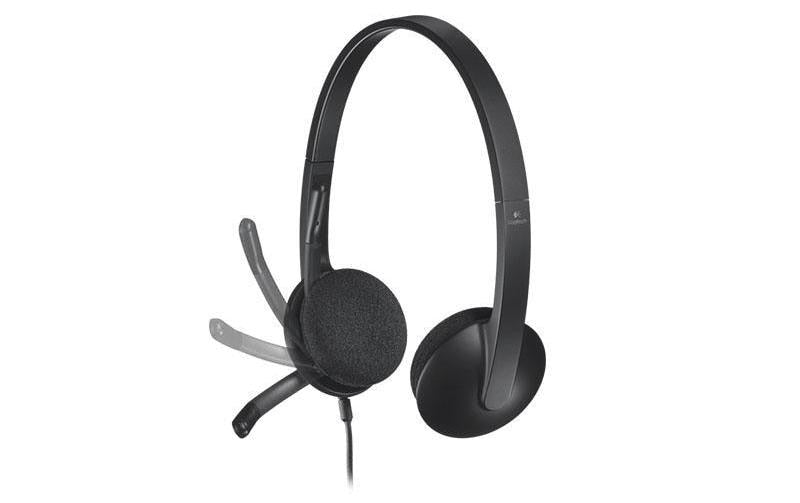 Logitech H340 – Headset – USB‑A – Schwarz