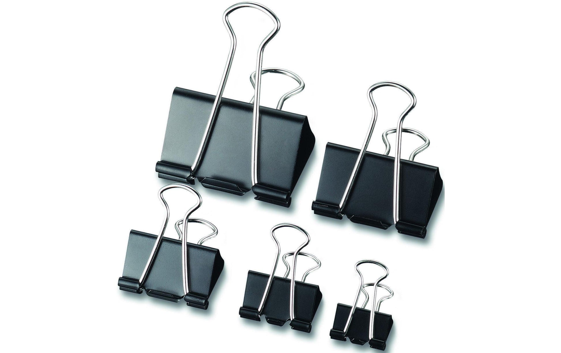 Maped Foldback-Klammern 32 mm – schwarz – 12 Stk.