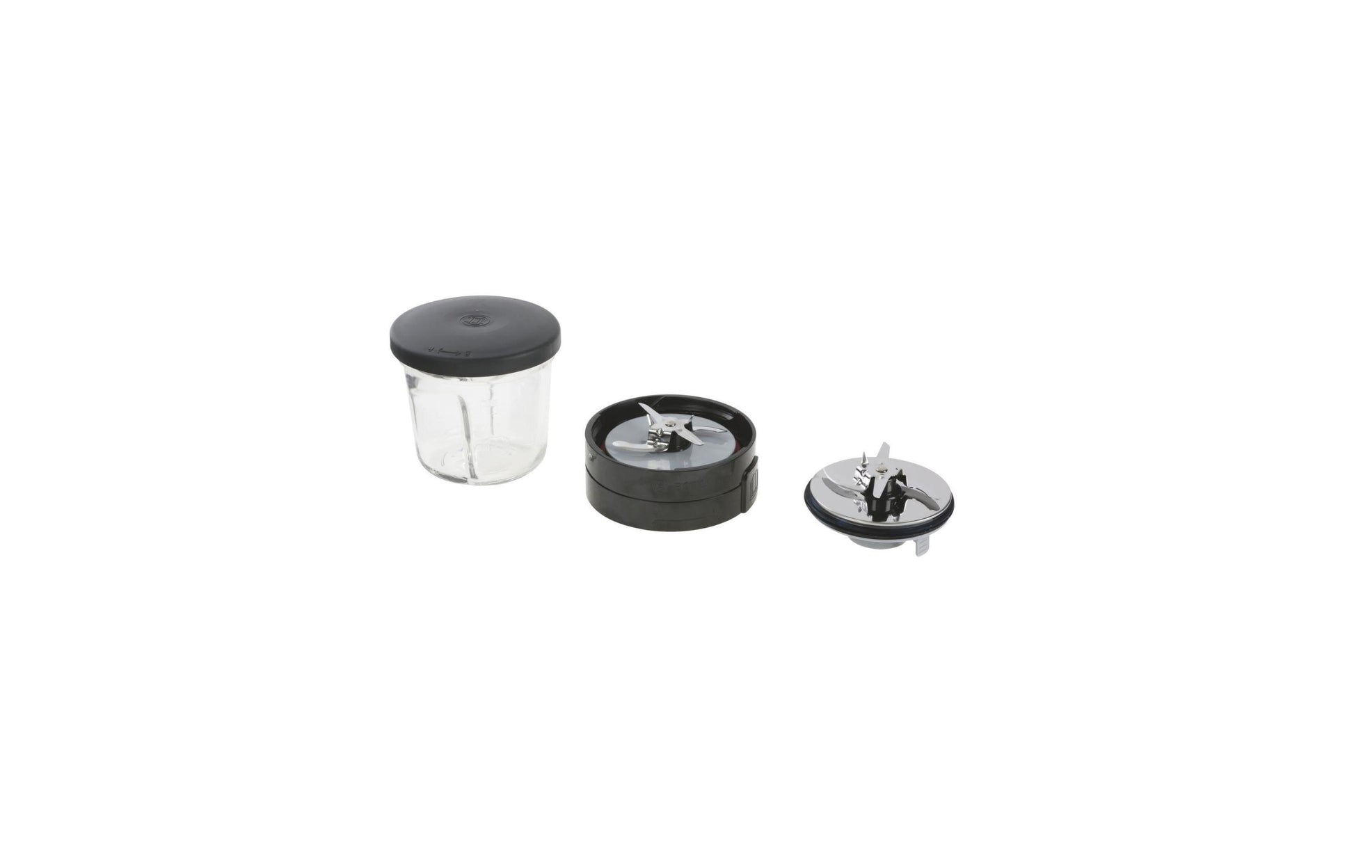 Bosch Glasbehälter, 14,5 × 16,5 × 25,5 cm, Edelstahl – für MUM4, MUM5, MUMX, MUZ45XCG1