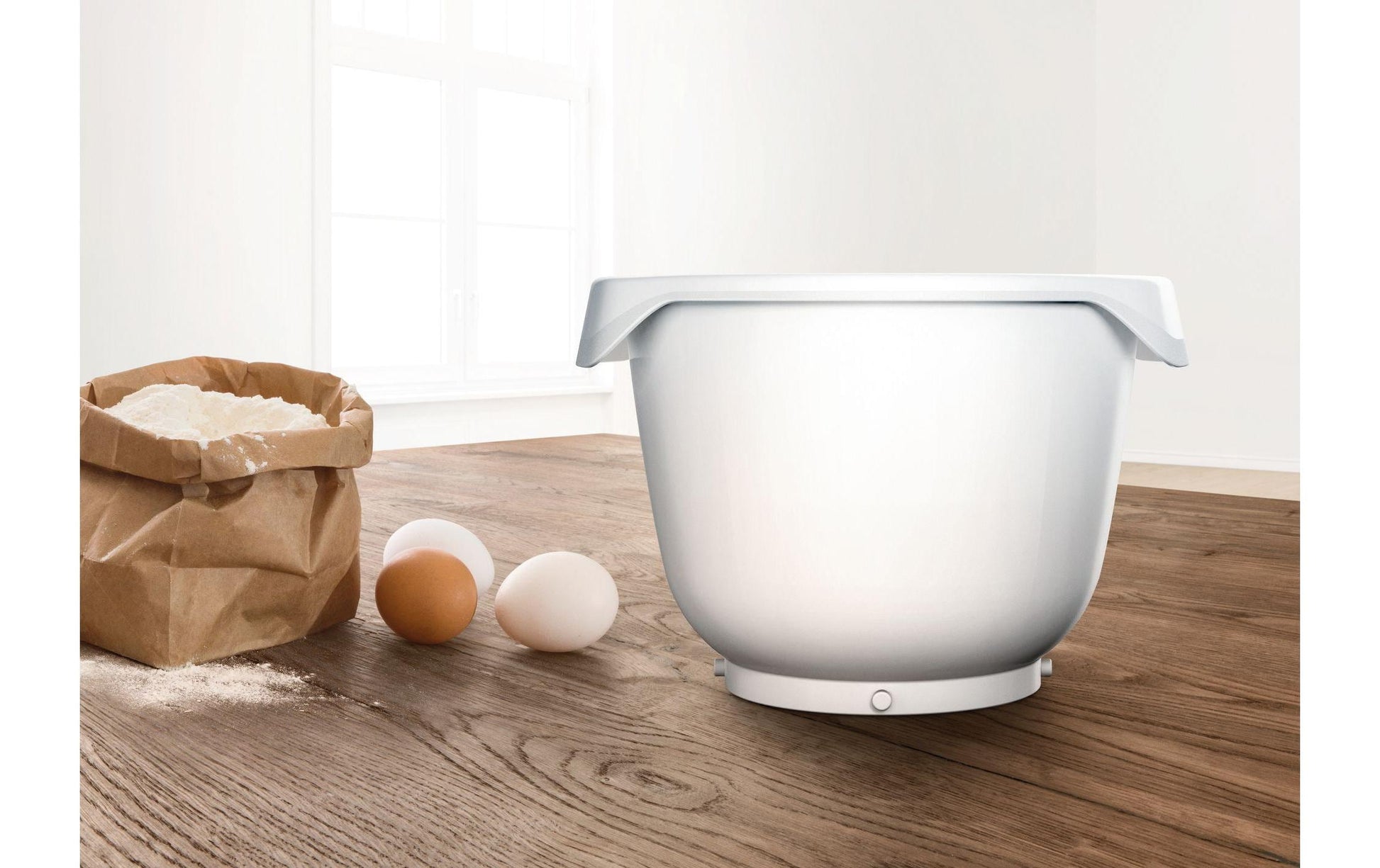 Bosch Rührschüssel, 26,5 × 28 × 20 cm, Kunststoff – für Bosch Modellreihe OptiMUM, MUZ9KR1