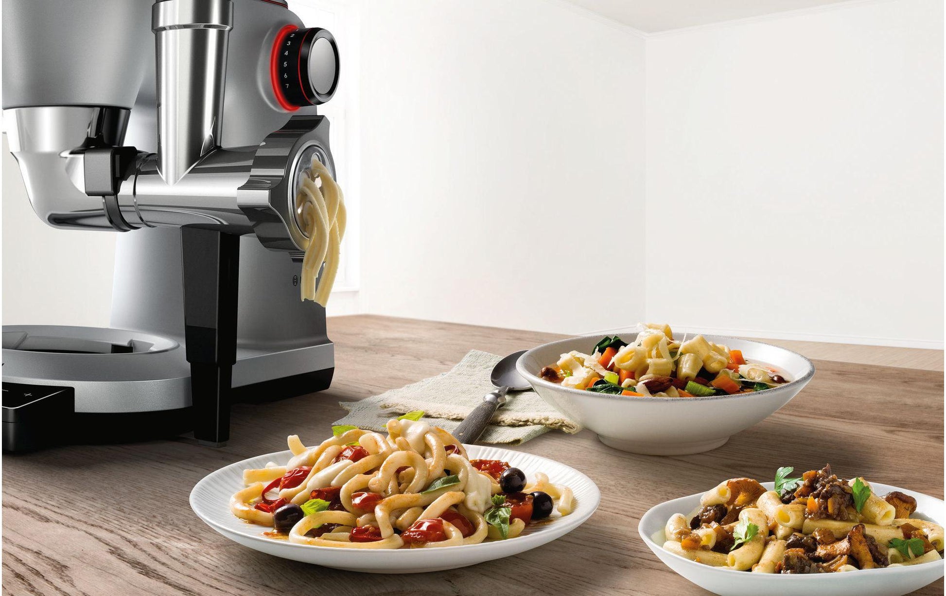 Bosch Pasta-Vorsatz, 20 × 8 × 12 cm, Kunststoff – für Bosch Modellreihe OptiMUM, MUZ9PP2