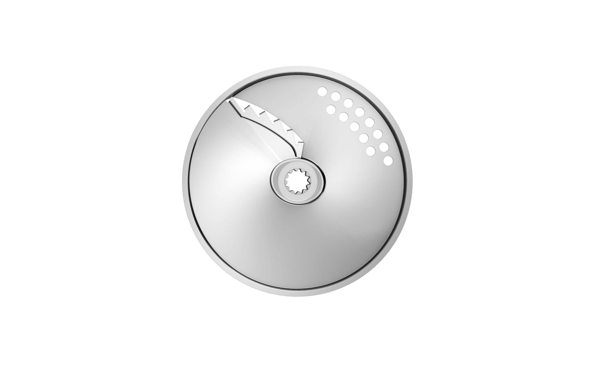 Bosch Pommes-Frites-Scheibe, 16,6 × 22,8 × 2,8 cm, Edelstahl – für Bosch Modellreihe OptiMUM, MUZ9PS1
