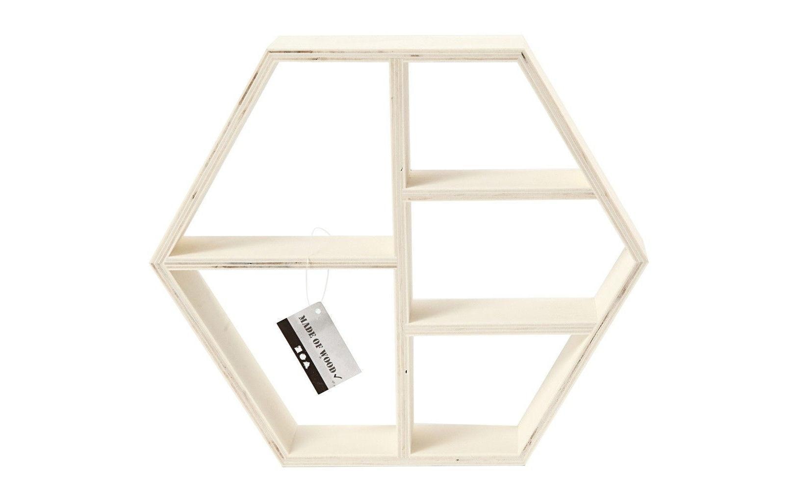Creativ Company Wandhalterung – Holz – Natur – 285 × 250 × 50 mm