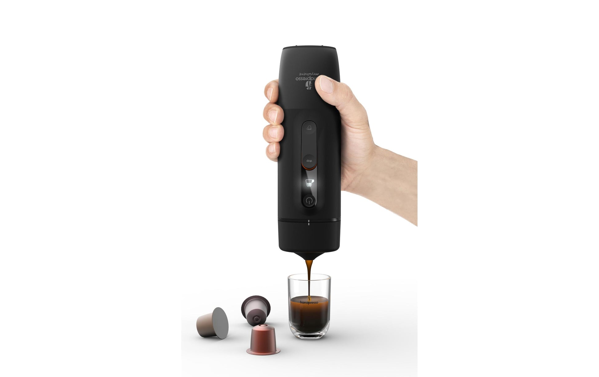 Handpresso Auto Capsule Kapselmaschine – für Nespresso, 0,1 l, schwarz