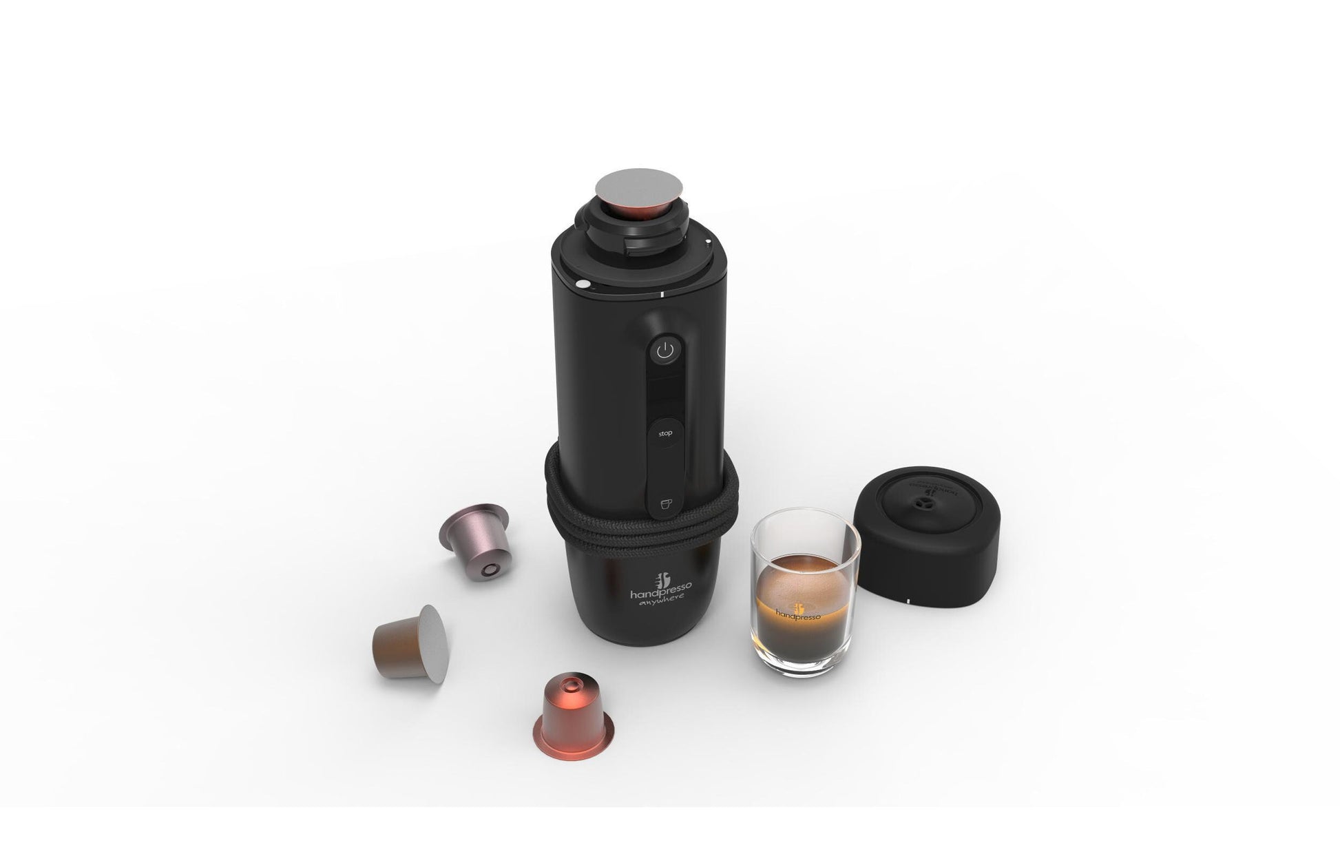 Handpresso Auto Capsule Kapselmaschine – für Nespresso, 0,1 l, schwarz