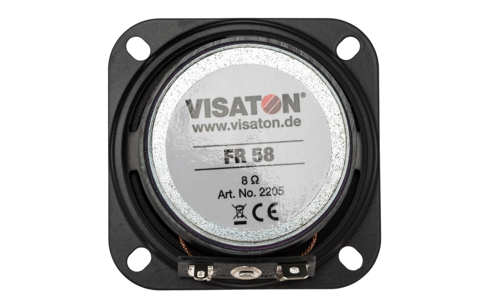 Visaton FR 58 – Breitbandtreiber – 8 Ω, 10 W, 2,3″, Schwarz