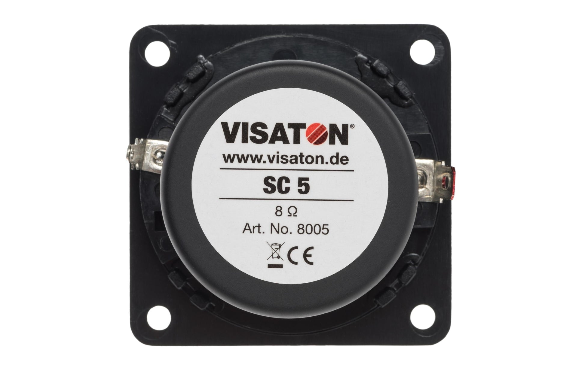 Visaton VS-SC5 – Hochtöner (Kalotte) – 8 Ω, 60 W, 0,5", Schwarz
