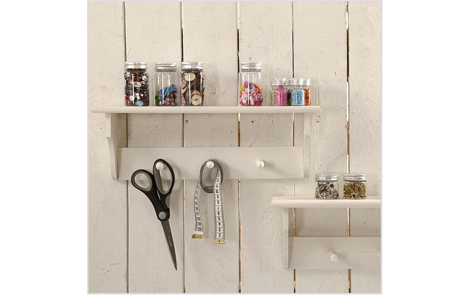 Creativ Company Kunststoffglas, transparent, Ø 4,4 cm × 4,5 cm, 10 Stk