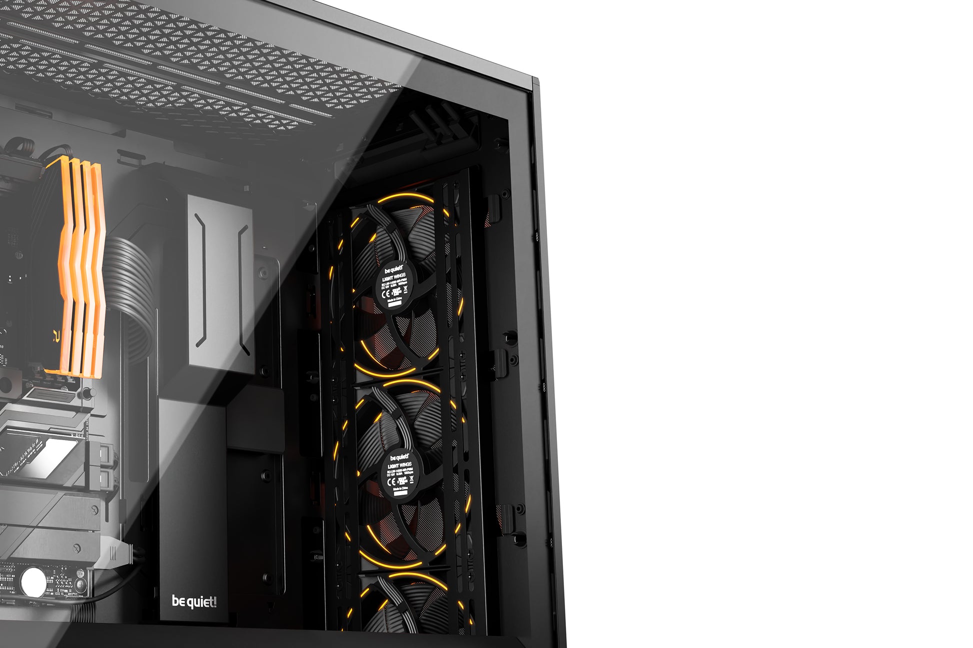 be quiet! be quiet Shadow Base 800 FX – PC-Gehäuse – Schwarz, für ATX/E-ATX/mATX usw., 3×140/1×140 mm