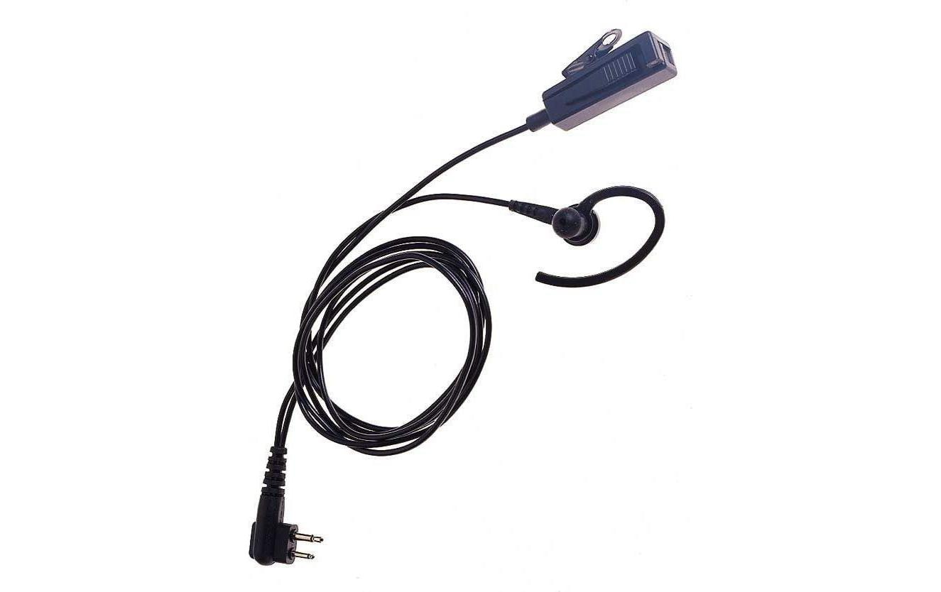 Motorola Tarnmikrophon-Ohrhörer Headset, 2-Kabel, Schwarz, für XT400-Serie