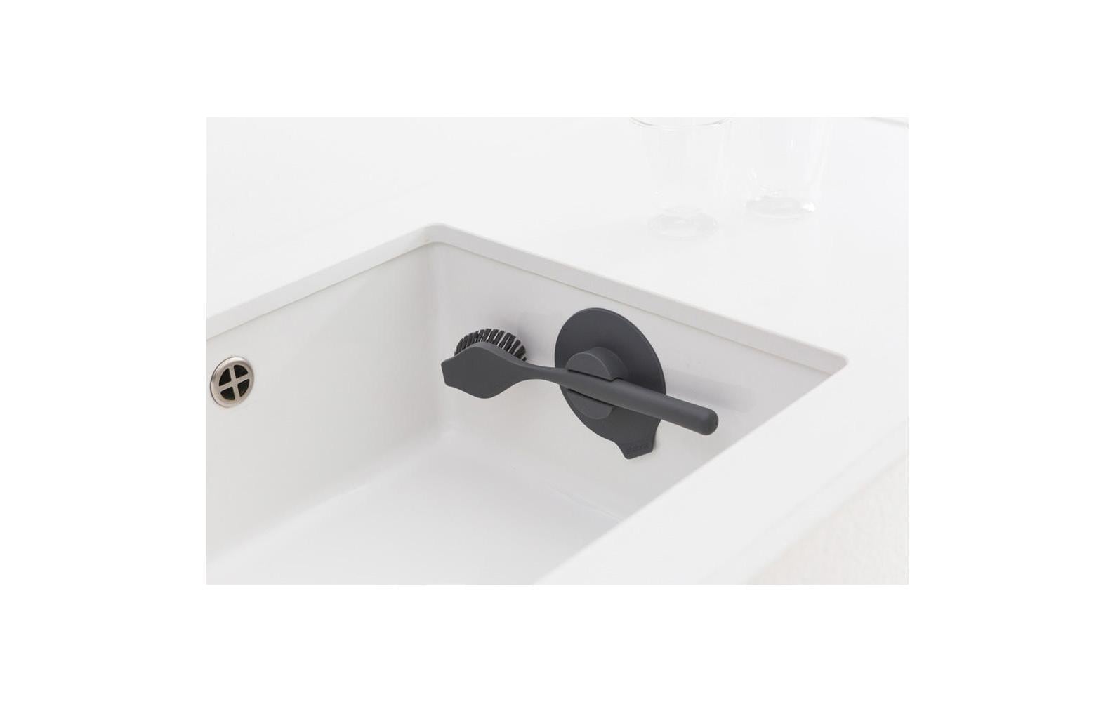 Brabantia Abwaschbürste – 23,5×11×6 cm, grau