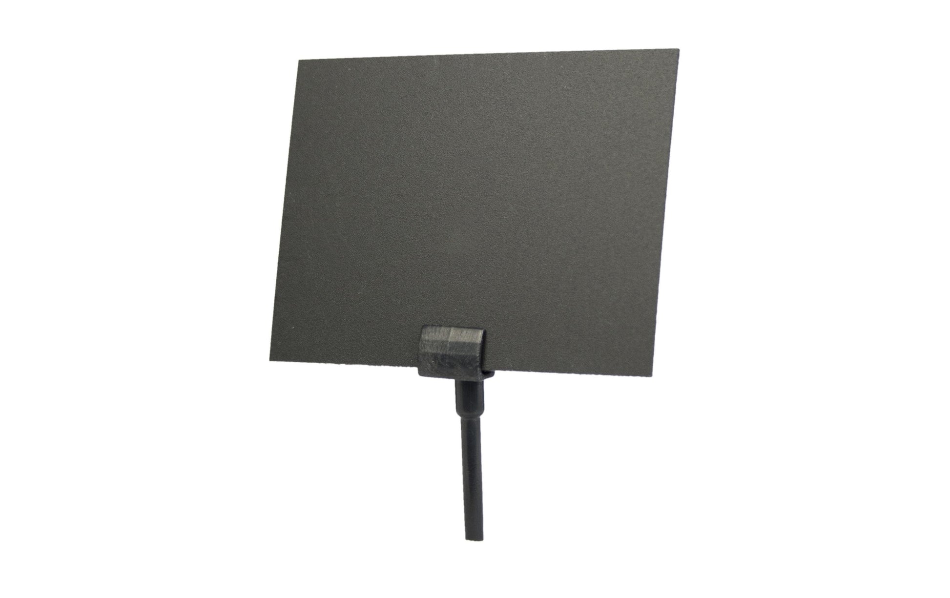 Securit Kartenhalter TAG-HLD-BL – schwarz – Kunststoff – Ø 250 mm – 20 Stk.
