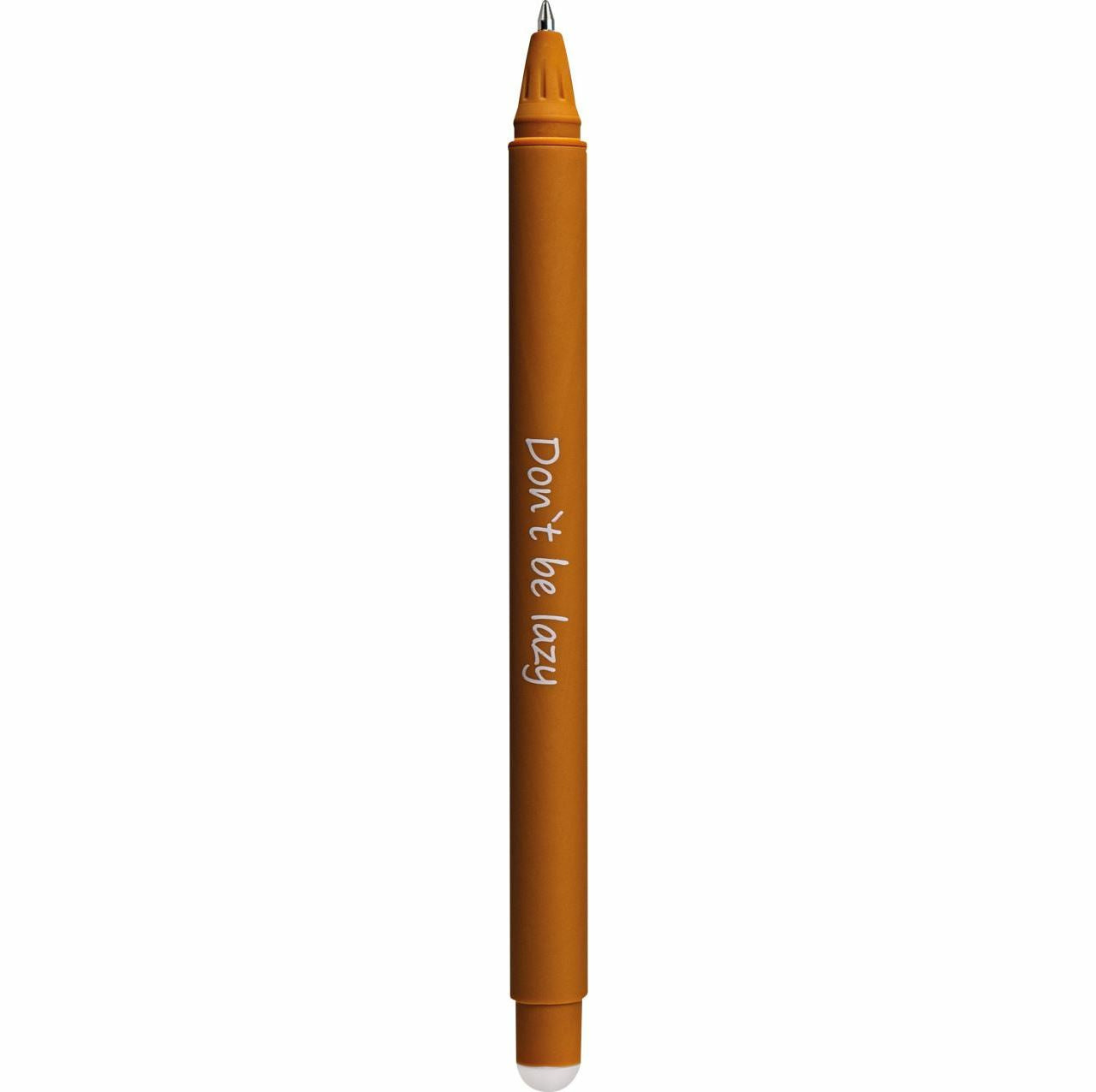 Eberhard Faber Gelschreiber – blau, 0,7 mm, radierbar, Kappe, nachfüllbar