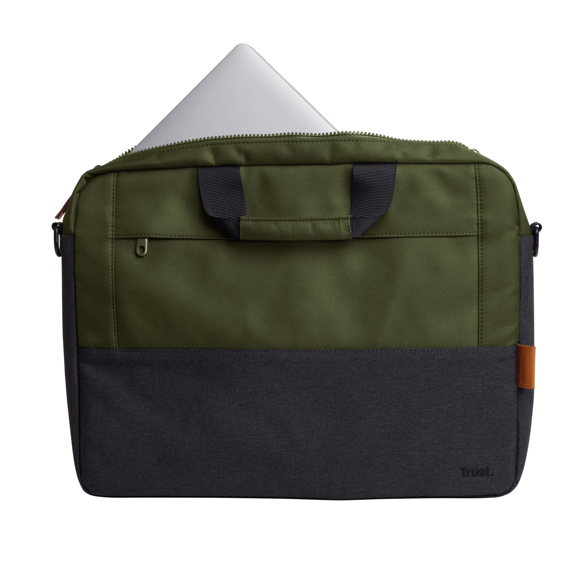 Trust Notebook-Tasche bis 16" – Wasserdicht, abnehmbarer Schultergurt – Grün