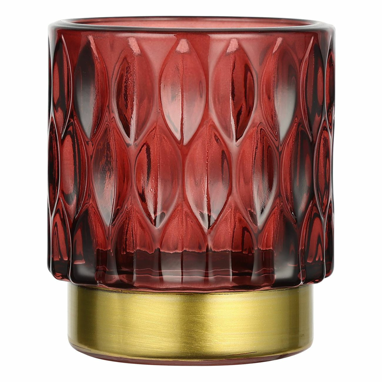 EGLO Windlicht – Glas, Gold – Ø 7 × 8 cm