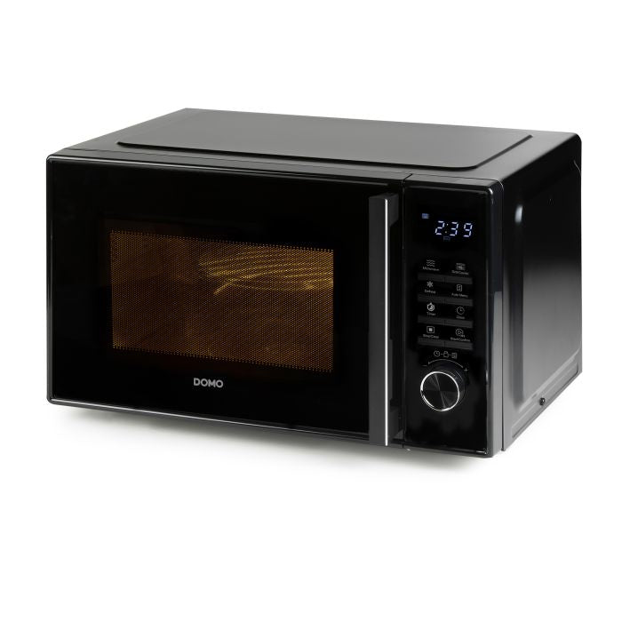 Domo Grill Mikrowelle DO22501G – 25 l, Grill, 1000 W – Schwarz