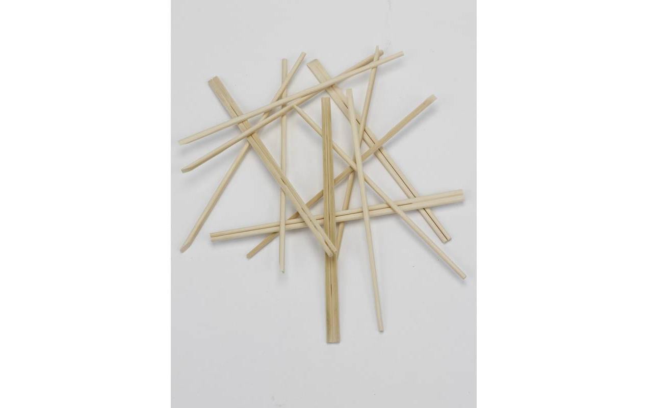 Paderno Essstäbchen – 50 Paar, 21 cm, Bambus, Braun