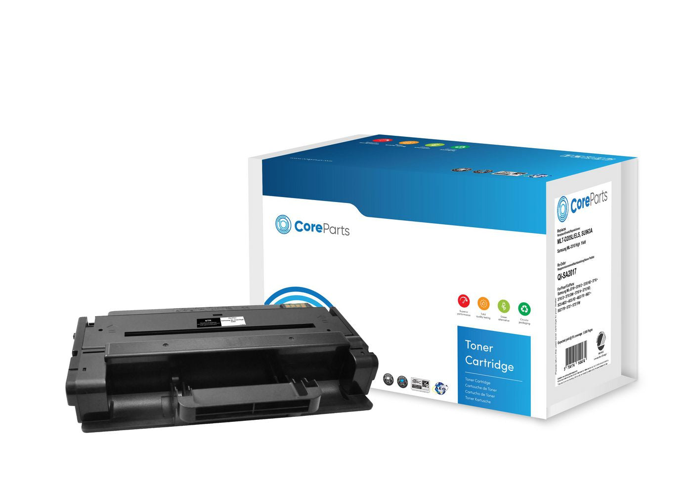 CoreParts MLT-D205L/ELS Schwarz Toner – Kompatibel – 5'000 Seiten – für Samsung ML-3310