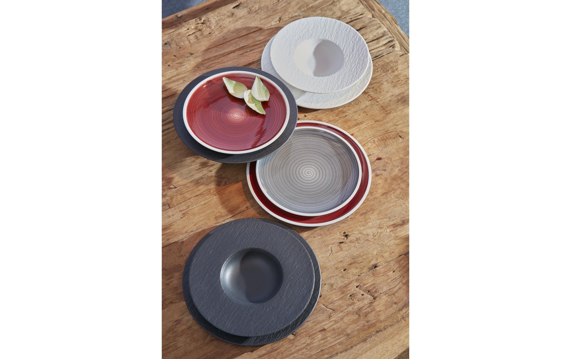 Villeroy & Boch 10-4240-2790 Pastateller – Porzellan, weiss, mikrowellengeeignet, spülmaschinenfest, 6 Stück