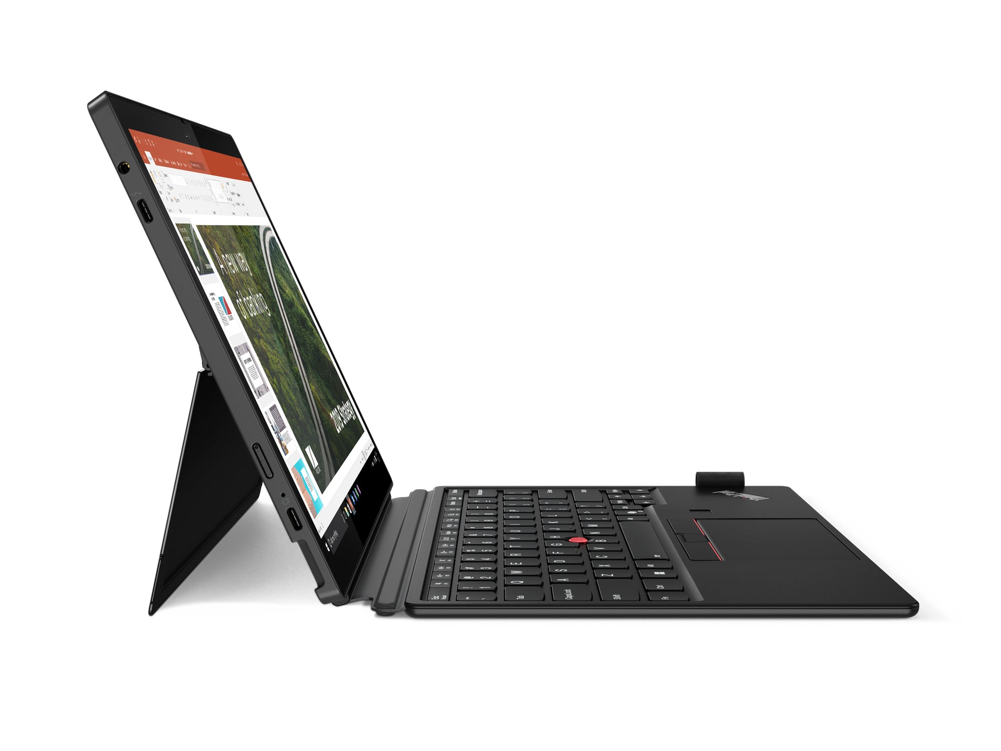 Lenovo ThinkPad X12 Detachable Gen 2 – 12,3", 1 TB, 32 GB RAM, LTE, Schwarz