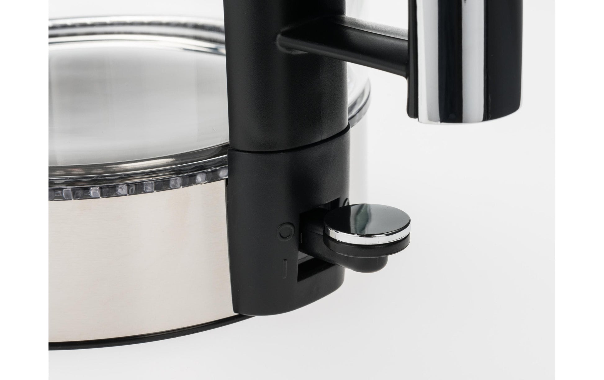 Russell Hobbs Wasserkocher – 1,7 l, Edelstahl, Schwarz